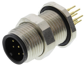 Złącze okrągłe 8-pinowe M12 Panel Gniazdo binder Męski IP67 713