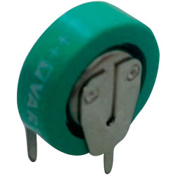 Varta 55604201046 NiMH 40H 1.2V 43mAh Rechargeable Button Cell &#x2B; Solder Pins