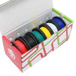 Prototyping Wire Spool Set - 6 Spool Solid Core