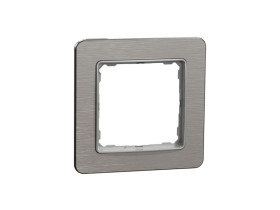 SEDNA DESIGN & ELEMENTS Ramka 1 pojedyncza szczotkowane aluminium SDD370801 SCHNEIDER ELECTRIC