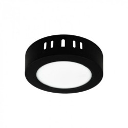 Oprawa downlight N/T okrąg 6W 660lm 4000K IP20 czarny DL-1 EC20471