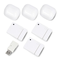 Shelly Smart Security Bundle - 3x BLU Motion, 3x BLU Door/Window, 1x BLU Gateway - zestaw inteligentnych zabezpieczeń Bluetooth