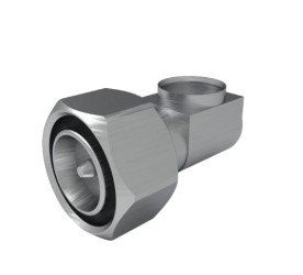 Złącze koncentryczne Montaż na kablu Męski 50Ω typ złącza Złącze 4.3-10 Lutowane