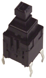 Klosz do przycisku dotykowego SPST 100 mA przy 14 V DC Przewlekany