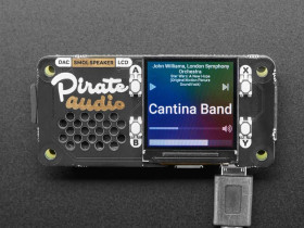 Adafruit Pirate Audio: Speaker for Raspberry Pi - Built-in 1W Speaker