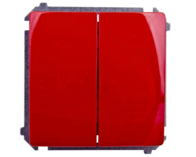 Simon Basic Łącznik świecznikowy, szybkozłącza, czerwony BMW5.01/22