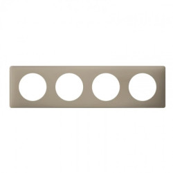 CELIANE Ramka poczwórna uniwersalna natural gliniany 066724
