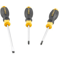 Stanley STHT16168-0 CUSHION GRIP&#x2122; Screwdriver Set, 3 Piece
