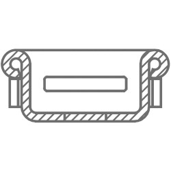 Panduit MTM2H-Q Cable Mount Screw Fix Low Design 1 piece