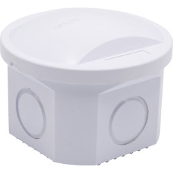 TruComponents 308029 80x50 Junction Box ABS plastic White