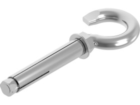 Śruba hakowa rozp.SHROM6/10x80 otwarta 650135 BAKS