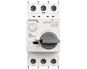 Wyłącznik silnikowy 3P 0,02kW 0,1-0,16A MPX3 32H 417320