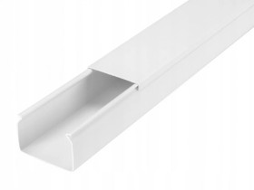 Listwa elektroinstalacyjna kanał kablowy STANDARD BKK 60x40mm korytko z pokrywą / 2 m / 4/EB/KK 60x40