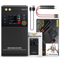 BLACK WEEKend - Zgrzewarka punktowa do ogniw akumulatorowa przenośna FNIRSI SWM-10 naklejka