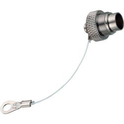 Binder 08 0352 000 001 Ag Protection Cap for Female Subminiature Panel Mount