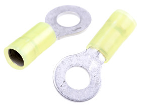 Zacisk oczkowy rozmiar przewodu 6mm² Ø , M6 (1/4) izolowany średnica wew 6.61mm Molex