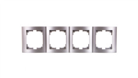 Logi Ramka Poczwórna Pionowa Srebrny 021540043 25242