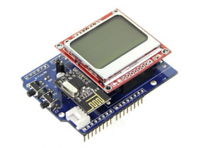 Energy Monitor Shield -- Monitoring System with Nokia LCD Screen