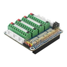 Złącze wyjściowe LED statusu GPIO Raspberry Pi 5 HAT ADC/DCA Sensor dla Raspberry Pi 5 4B 3B+ Testowa Płyta Rozszerzeń