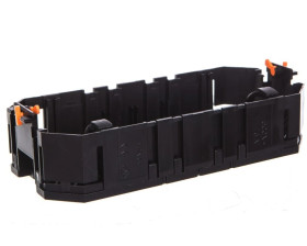 Puszka instalacyjna dla Modul45 165x76x36mm PA grafitowo-czarny RAL 9011 7408721