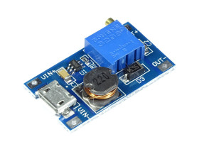 Przetwornica DC-DC Step-Up 2÷24V/4÷26V 1A micro USB MT3608