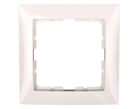 Berker B.Kwadrat Ramka pojedyncza kremowa 5310118982