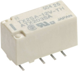 Panasonic TX2SA5J Przekaźnik SMD TX2SA-5V, monostabilny, 1 cewka, 220 V/AC, 2 A, 1 szt.