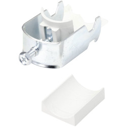 Sygonix SY-5067272 Cable cleat Steel 10 pcs durable and reliable