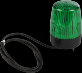 860506405 LED indicator AC/DC 24 V 225 mA PCH IP69/IK08 cable, 1 m green