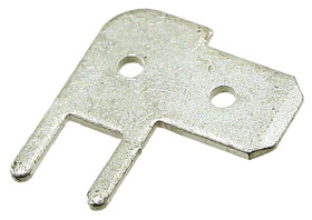 Konektor płaski Męski 4.8 x 0.5mm długość 13mm Izolacja: Nieizolowane Cyna na miedzi