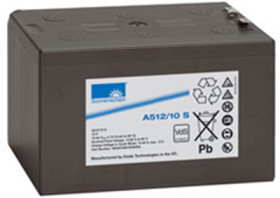 Lead-battery, 12 V, 10 Ah, 151 x 98 x 94 mm, faston plug 4.8 mm, 8789552500