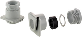 Bopla PST 16 IP (12060700) - Dławnice kablowe wtykowe PST, poliamid, jasnoszary, IP 65