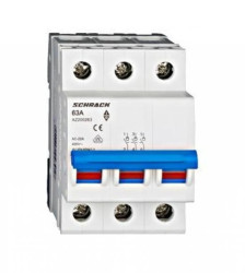 Rozłącznik Izolacyjny 63A/3 Seria AMPARO