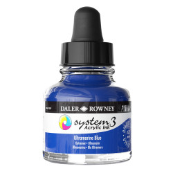Daler-Rowney System3 Ink 29.5ml Ultramarine Blue
