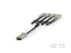 Przewód czujnik-siłownik Złącze A QSFP liczba rdzeni 16 długość 3m Rodzaj A Męskie Złącze B SFP