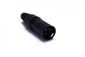 Wtyk Mikrofonowy XLR Canon 3 Pin Oksydowany
