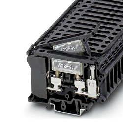 Modularna kostka styków Phoenix Contact poziomy: 1 26 → 8AWGŚruba UK 6.3-HESILED 24 24 V