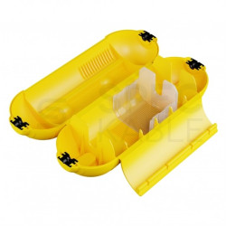 Puszka hermetyczna Mufa zewnętrzna Heavy Duty na kable i przewody IP44 żółta PLASTROL