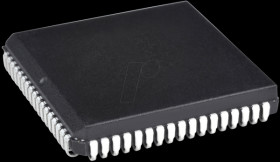 AT89C51ED2-SMSUM 8-bit MCS-8051 microcontroller, 64 KB, 40 MHz, PLCC-68