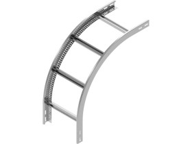 Łuk pionowy LPDZC400H45N zewnętrzny drabiny grubość blachy 2.0mm 449140 BAKS