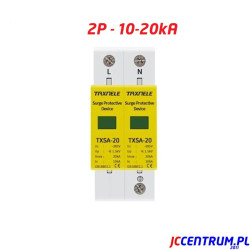 Ogranicznik Ochronnik Przepięć 2P T2 (C) 20kA AC / 275V