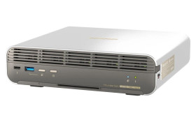 QNAP TBS-h574TX-i5-16G 5-zatokowy serwer NASbook, Intel, 16GB RAM, 1x 10GBASE-T 1x 2.5GbE, Compact