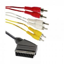 PRZEWOD EURO 6*RCA 1.5M DIGITA