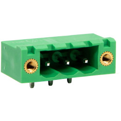 Camblock Plus CTBP9350/3FL 5mm Pluggable Male Horizontal Flanged T/Block 3p