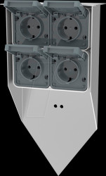 Socket spike B 3.4, 4 sockets