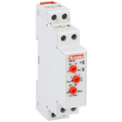 Przekaźnik czasowy (0,1s - 10min) 24-240V 8A do rozruszników gwiazda-trójkąt 1-modułowy TMST LOVATO