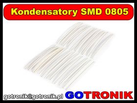Zestaw kondensatorów SMD 0805 980 sztuk