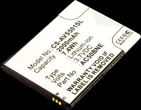 30764 Smartphone battery for Archos devices, Li-Ion, 2000 mAh