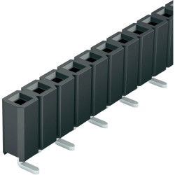 Fischer BL LP 5 SMD 20 Z Low Profile Female Header 1x20 Vertical 2.54mm Tin