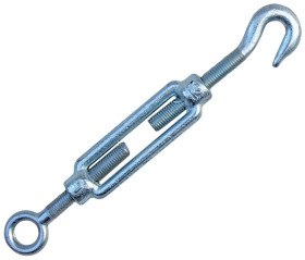 Śruba rzymska, naciągowa, hak-oko M12, L=125mm KM77